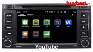 Android 10 Autoradio/Multimedia 4+64GB Für VW TOUAREG /VW T5 Multivan Built-in Carplay /Android Aut