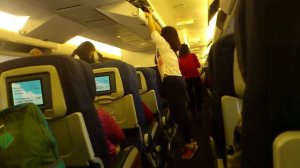 Боинг 747-400. Салон