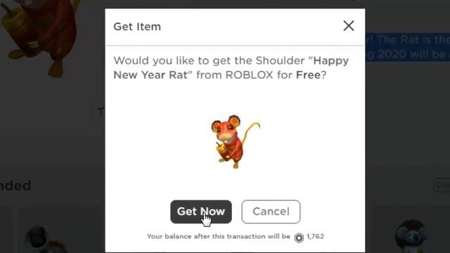 КАК ПОЛУЧИТЬ БЕСПЛАТНО ПИТОМЦА НА ПЛЕЧЕ В РОБЛОКС В 2020 ГОДУ смотреть онлайн