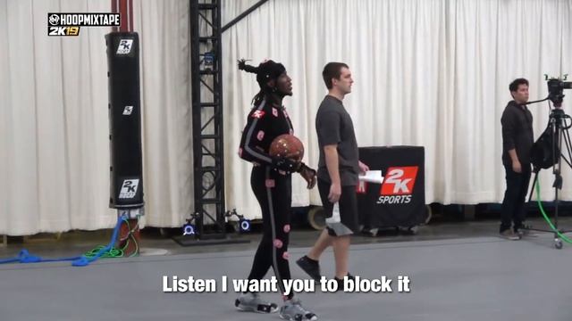 NEW DUNKS in a Video Game!? NBA2K19 MoCap Behind The Scenes! смотреть онлайн