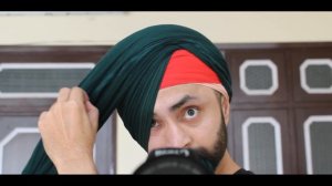 wattan wali pagg like Gurpreet Laad 5 larh | Freestyle Turban Tutorial | full voile pagg 6 meter