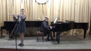 Блавэ М. - "Сицилиана" - Костенко Людмила (флейта, 6 кл.)