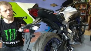 Yamaha MT-07. Установка прямоточного глушителя Leo Vince exhaust.