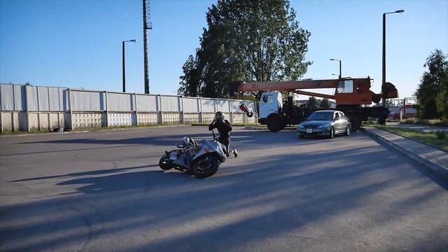 Тренировка  команды стантрайдеров Koza Team || Kawasaki zx-6r 636 stuntriding