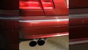 DreZcar/Sound Exhaust Brabus on Mercedes W210/ Звук глушителя Брабус на Мерседес 210