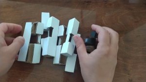 How to make a PİANO out of cardboard–DIY cardboard Piano