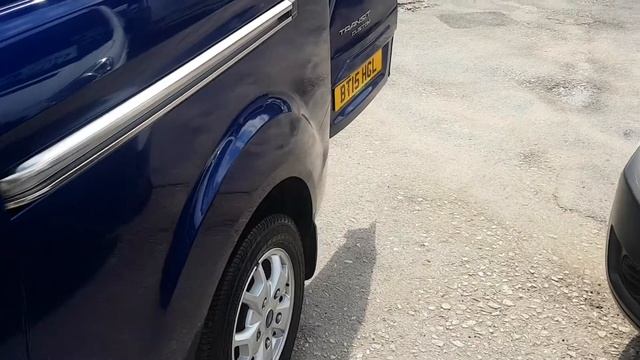 Ford Transit lwb custom ltd deep inpact blue 2015 reg смотреть онлайн