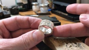 Работа с модельным воском. Как сделать кольцо.