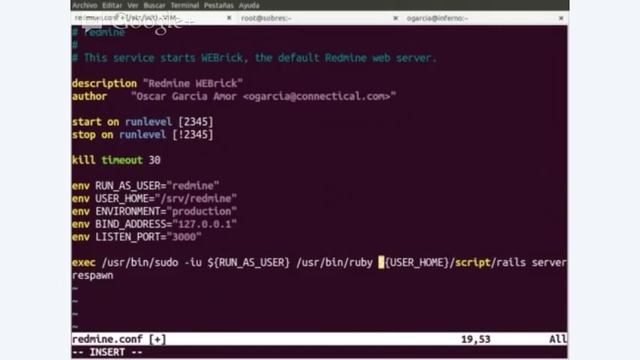 Nginx + Redmine + GIT (Parte 1) смотреть онлайн