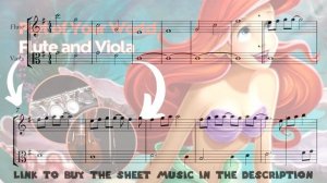 Part of your World for beginner Flute and Viola