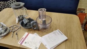 Распаковка — Кухонный комбайн Kenwood Prospero+ KHC29.J0WH