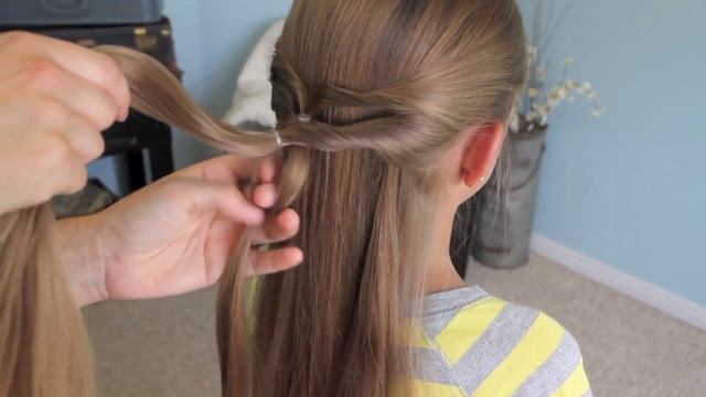 Quadruple-Flipped Ponytail #2 | Cute Girls Hairstyles смотреть онлайн