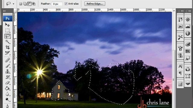 Comprehensive Lasso Freehand & Polygonal Tool tutorial Photoshop CS3 pt.1 смотреть онлайн
