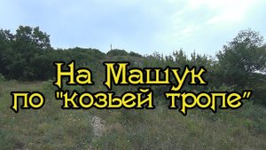 Пятигорские заметки: на Машук по "козьей" тропе