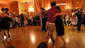 Performance of all maestros on milonga "Tango Vivo" Nevskaya milonga 2014