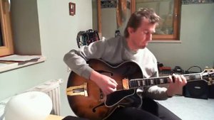 Stella by starlight,  Solo jazz guitar, Gibson L5 ,Henriksen jazz amp