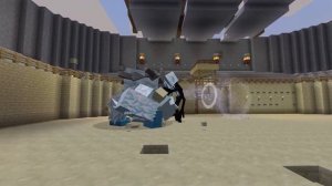 FROSTMAW vs MUTANT MOBS | mob battle mod MINECRAFT