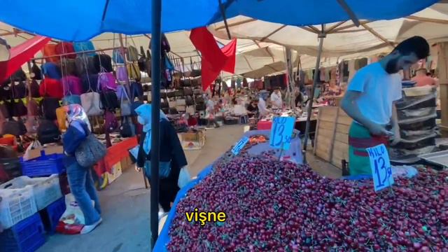 Türkiye'de yabancı öğrenci olmak 🙈| Сколько тратит студент в Турции? 🇹🇷 | Şirinyer semt pazarı 🍉