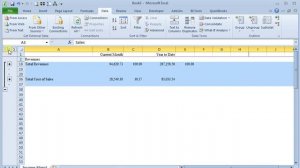 Grouping or Outlining in Excel