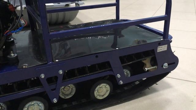 Мотобуксировщик Бурлак-М LRK15 смотреть онлайн