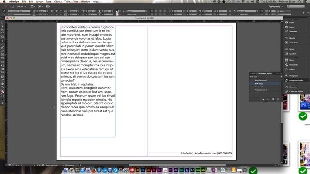 InDesign Tutorial How to Design a Portfolio