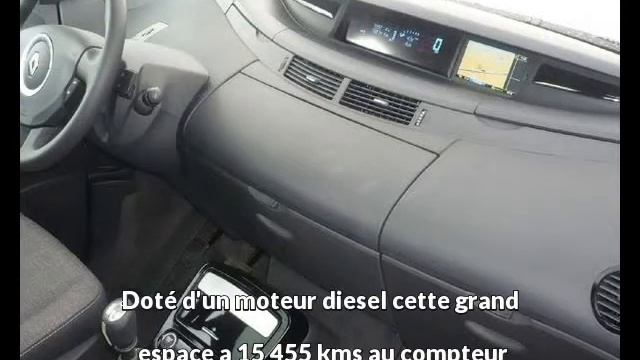 Renault grand espace occasion visible à Davezieux présentée par Renault annonay смотреть онлайн