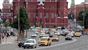 Дорожное движение в Москве (Moscow traffic) 16. 07. 2022г.