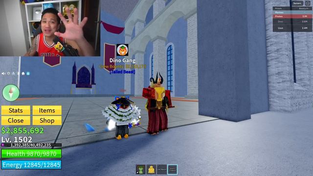 I Became ADMIN UZOTH In Blox Fruits