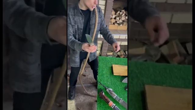 Эксклюзивные охотничьи ножи 🔥 #knife #охота #рыбалка #туризм #blade смотреть онлайн