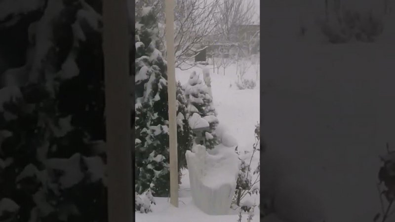 На Юг зима добралась