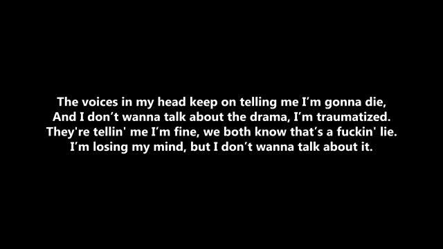 Falling In Reverse - Voices In My Head [LYRICS] смотреть онлайн