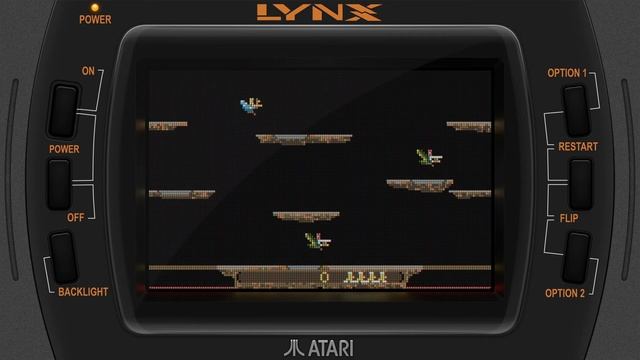 Mega Bezel Reflection Shader - Lynx II - Joust - Retroarch смотреть онлайн