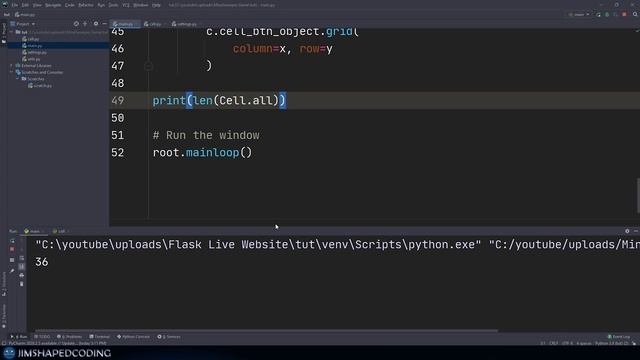 Python Projects - Learn to build a game (OOP) - Minesweeper Algorithms Part 1