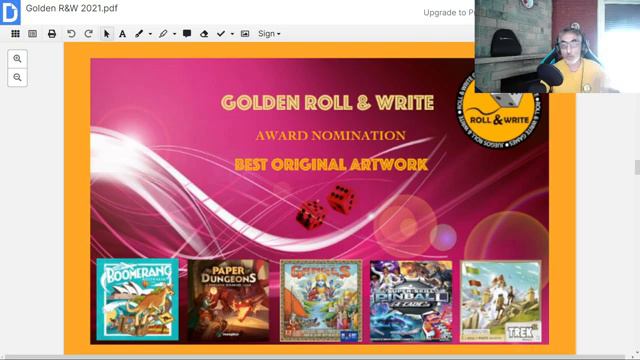 Golden Award Roll & Write смотреть онлайн