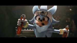 Соник,Шедоу и Сильвер в Sonic в Кино
