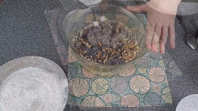 Маковая прослойка для торта