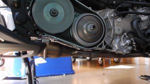 BMW C650 Sport, Variator test