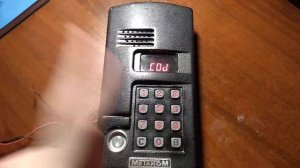 Домофон Метаком МК2003-ТМ4Е. Переключение с индивидуальных кодов на общие