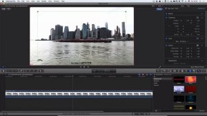 Базовый видеокурс "Монтаж в Final Cut". Урок 08. Геометрическая трансформация. Crop в Final Cut Pro