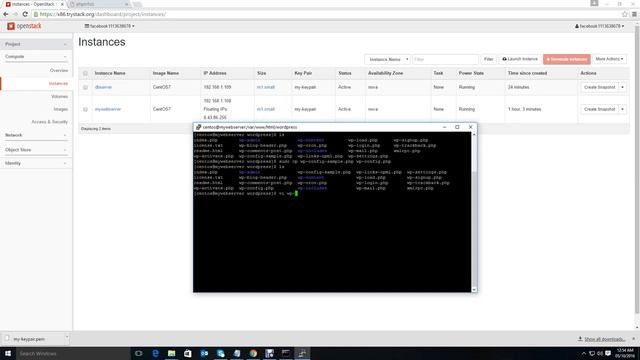 Openstack -11.Installing PHP & wordpress package on the webserver