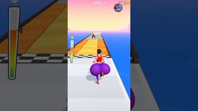 Twerk Race 3D - Running Game | Level 1-3 | Mr. AB Gaming | 3D Run Game | Android Game смотреть онлайн