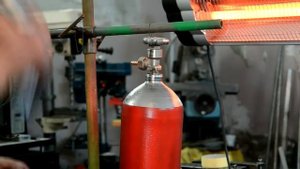 Покраска Пропанового Баллона