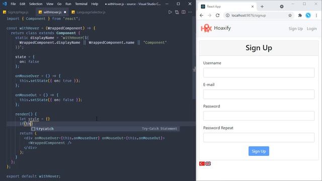 React - Higher Order Component - HoC смотреть онлайн