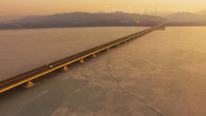 Амурский залив зимой. Владивосток