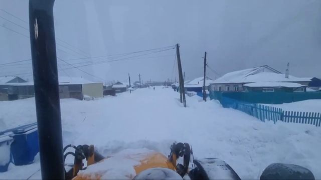 Борьба со стихией!!! Настоящая зима в Поволжье! смотреть онлайн