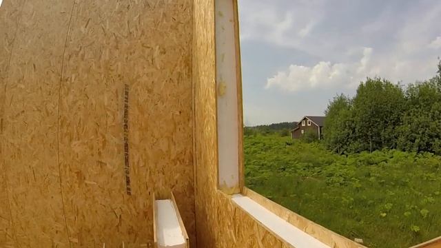Строительство СИП дома. Внутренние перегородки! смотреть онлайн