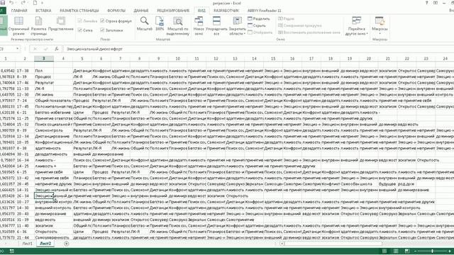 статистический анализ в Excel
