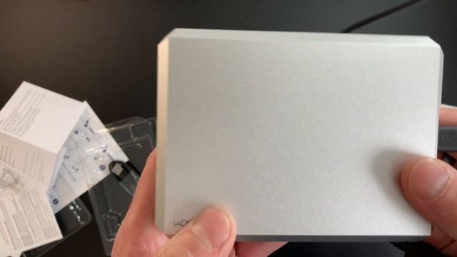 LaCie Mobile Drive Moon 4 TB  2.5 Zoll USB-C 3.1 für PC Mac und Konsolen  Unboxing  Speedtest