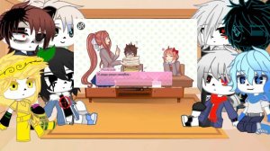 ~Реакция Сансов на литературный клуб Doki Doki~