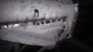 Частичный ремонт переднего правого брызговика ВАЗ 2109